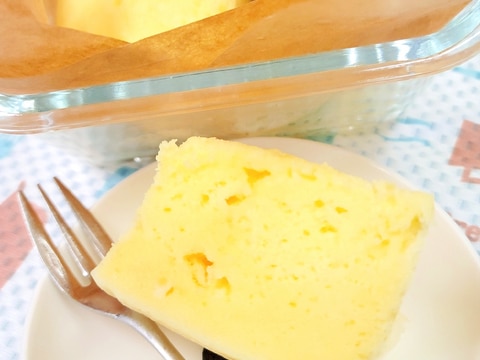 電子レンジde簡単(^^)米粉と豆乳の蒸しパン♪